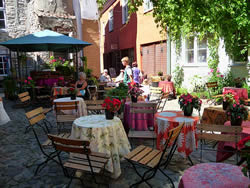 Terraza restaurante Tallin
